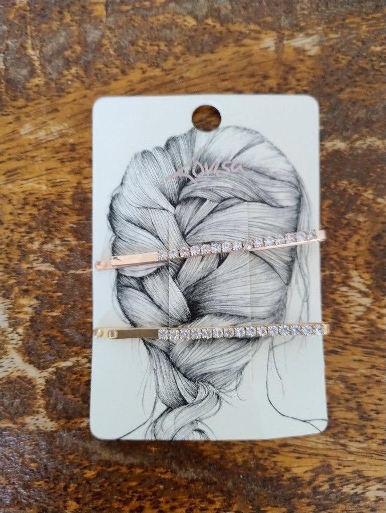 Lot de 2 pinces à cheveux neuves, Ophalen of Verzenden, Nieuw, Haarspeld