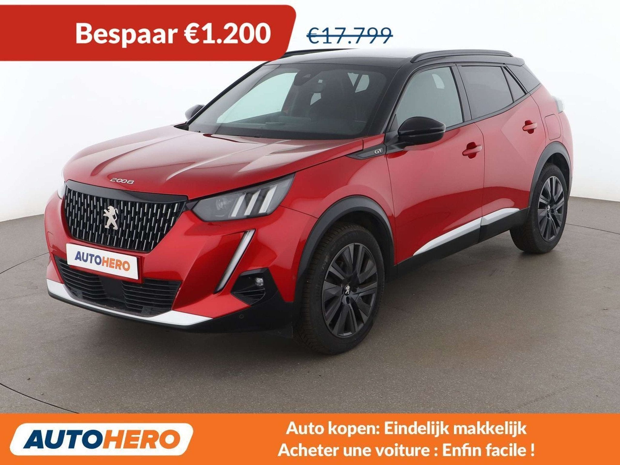 Peugeot 2008 1.2 PureTech GT (bj 2022, automaat), Auto's, 1199 cc, Overige brandstoffen, https://public.car-pass.be/vhr/a16e3357-a0f3-433b-a7ab-cd8c2aecfe18