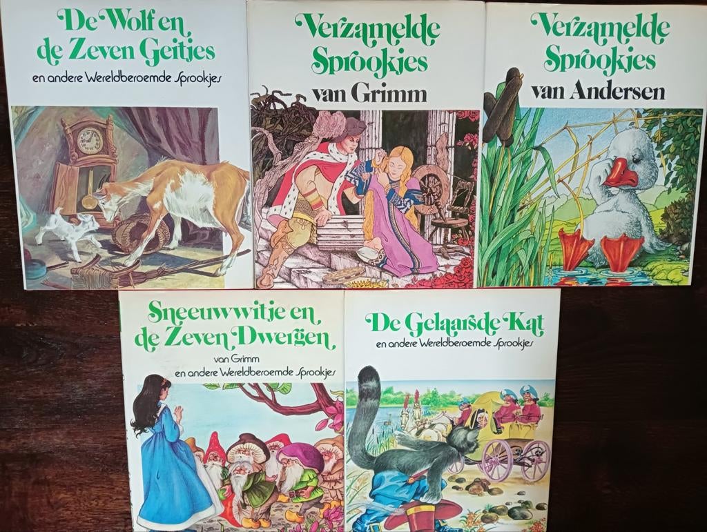 5 sprookjesboeken Lekturama, Boeken, Sprookjes en Fabels, Ophalen