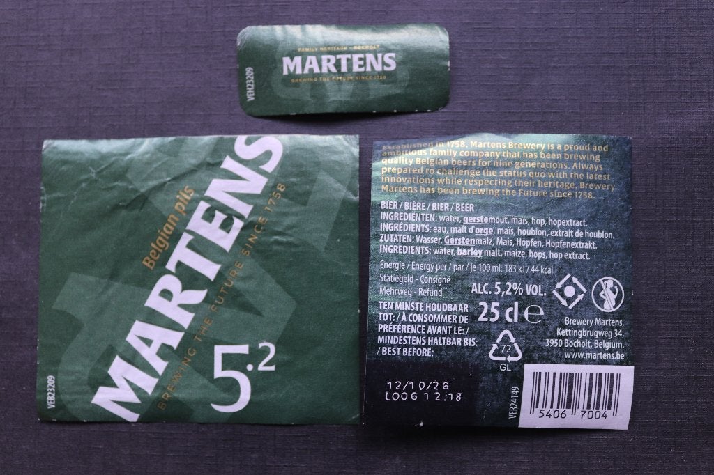 bier etiket, Verzamelen, Biermerken, Ophalen of Verzenden, Gebruikt, Overige typen, Overige merken