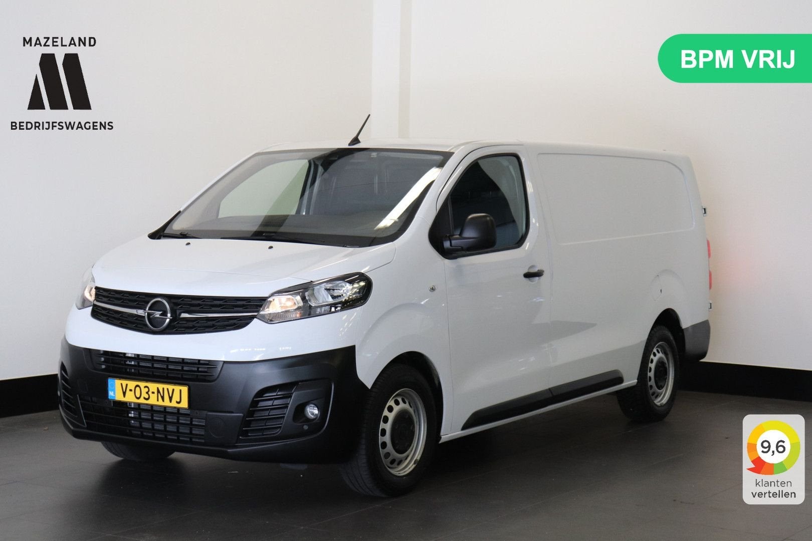 Opel Vivaro 2.0 BlueHDi 145PK L3 EURO 6 - Airco - Navi - Cru, Wit, Bedrijf, 198 g/km, Onderhoudsboekje
