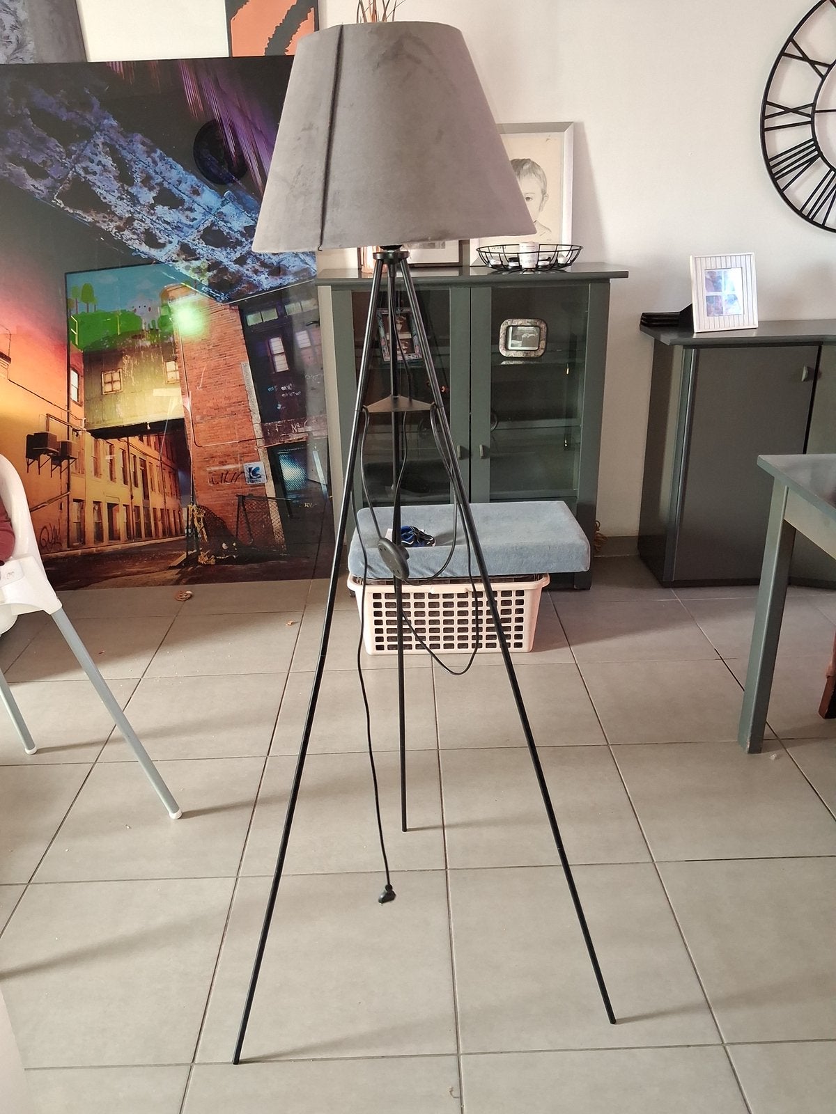 Te koop Mooie lamp, Enlèvement, Utilisé, Synthétique, 100 à 150 cm