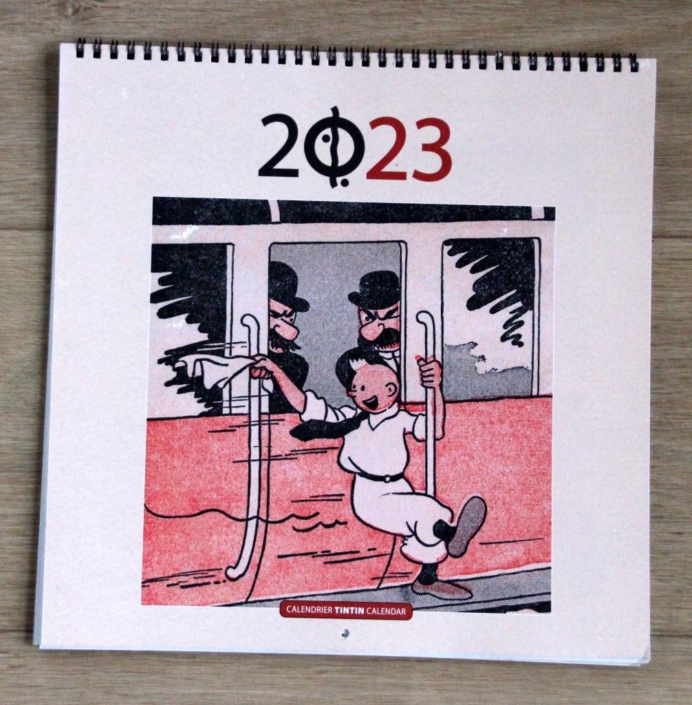 calendrier 2021  Tintin en orient 30 x 30 cm Hergé Kuifje, Collections, Personnages de BD, Envoi, Tintin, Comme neuf, Autres types