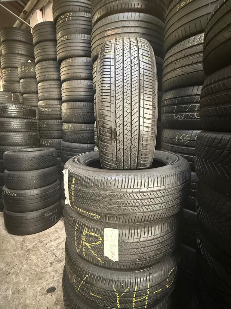 235/55/18 Bridgestone avec montage et équilibrage, Auto-onderdelen, Besturing, Ophalen
