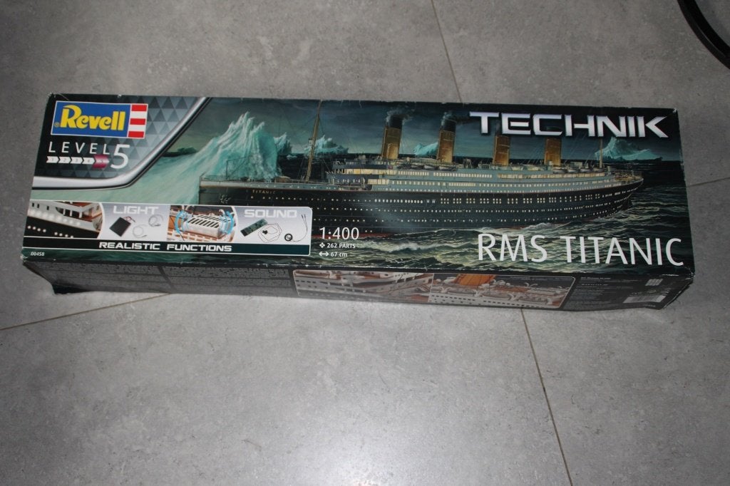 modelbouw boot titanic 67 cm, Hobby en Vrije tijd, Modelbouw | Boten en Schepen, Ophalen, Nieuw, Revell