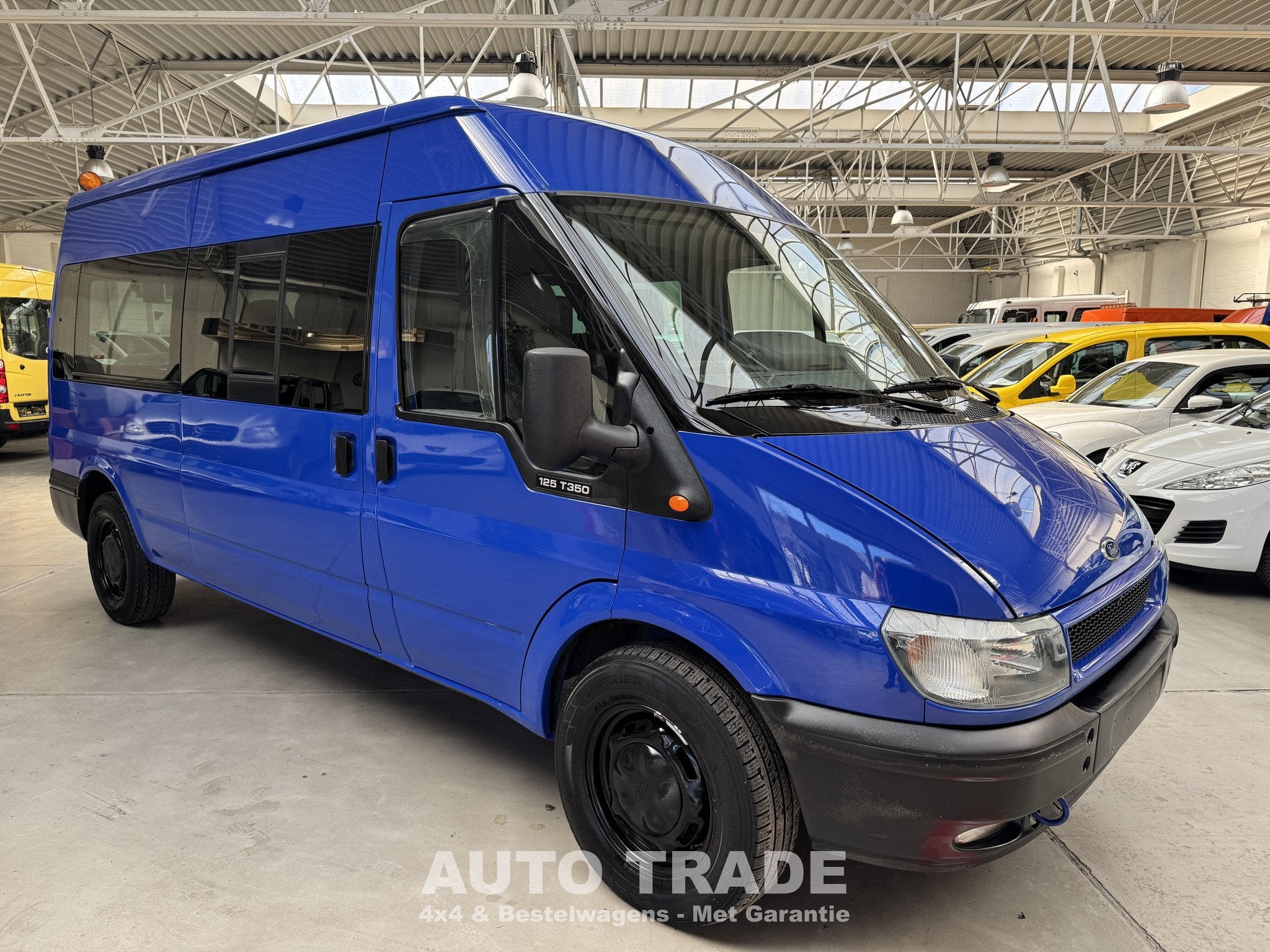 Ford Transit Maxi LANG | WEBSATO | 8+1 minibus, Auto's, Gebruikt, Blauw, 9 zetels, Bedrijf