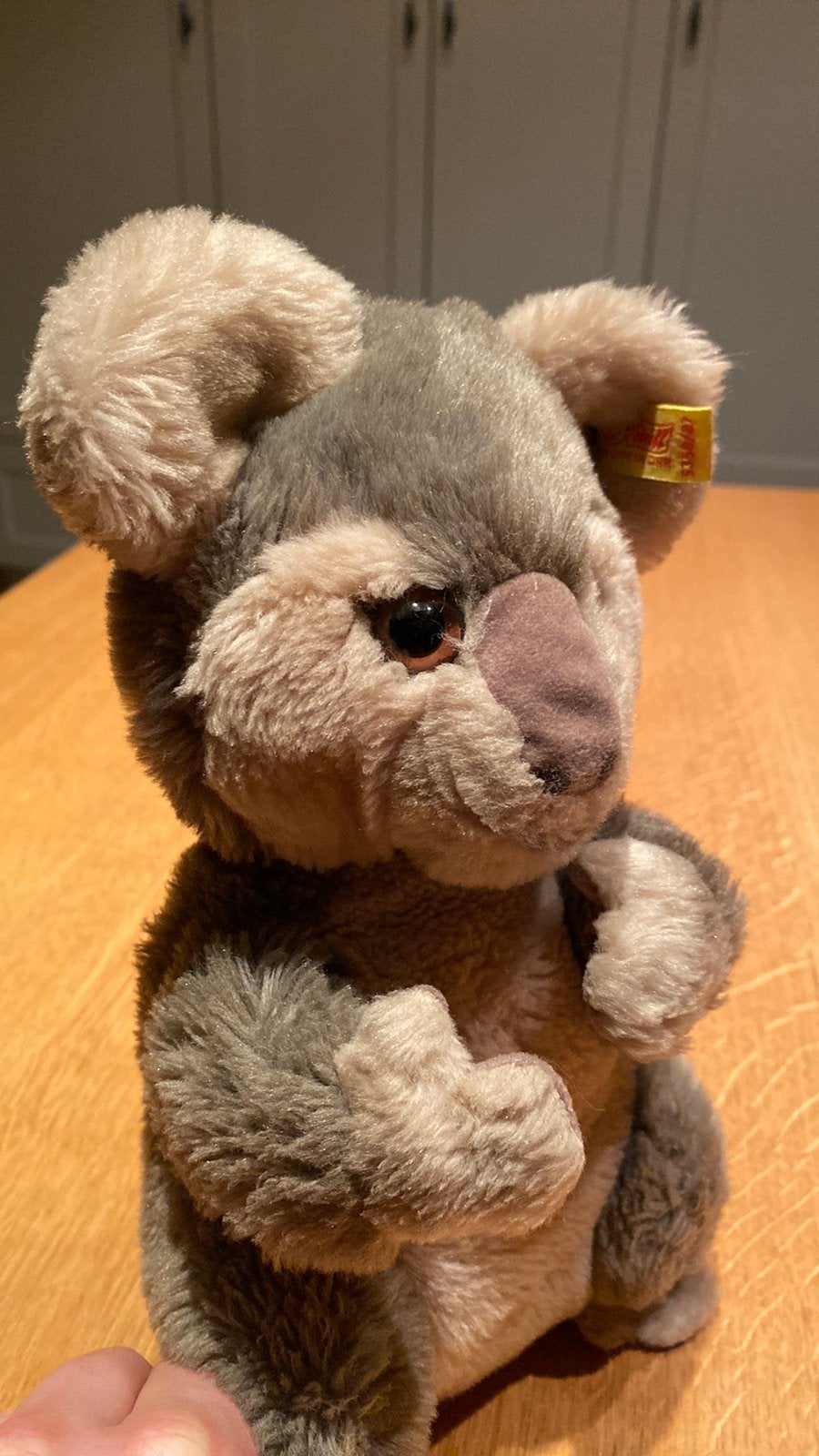 Steiff koala half jaren 80, mooie staat, Ophalen of Verzenden, Zo goed als nieuw