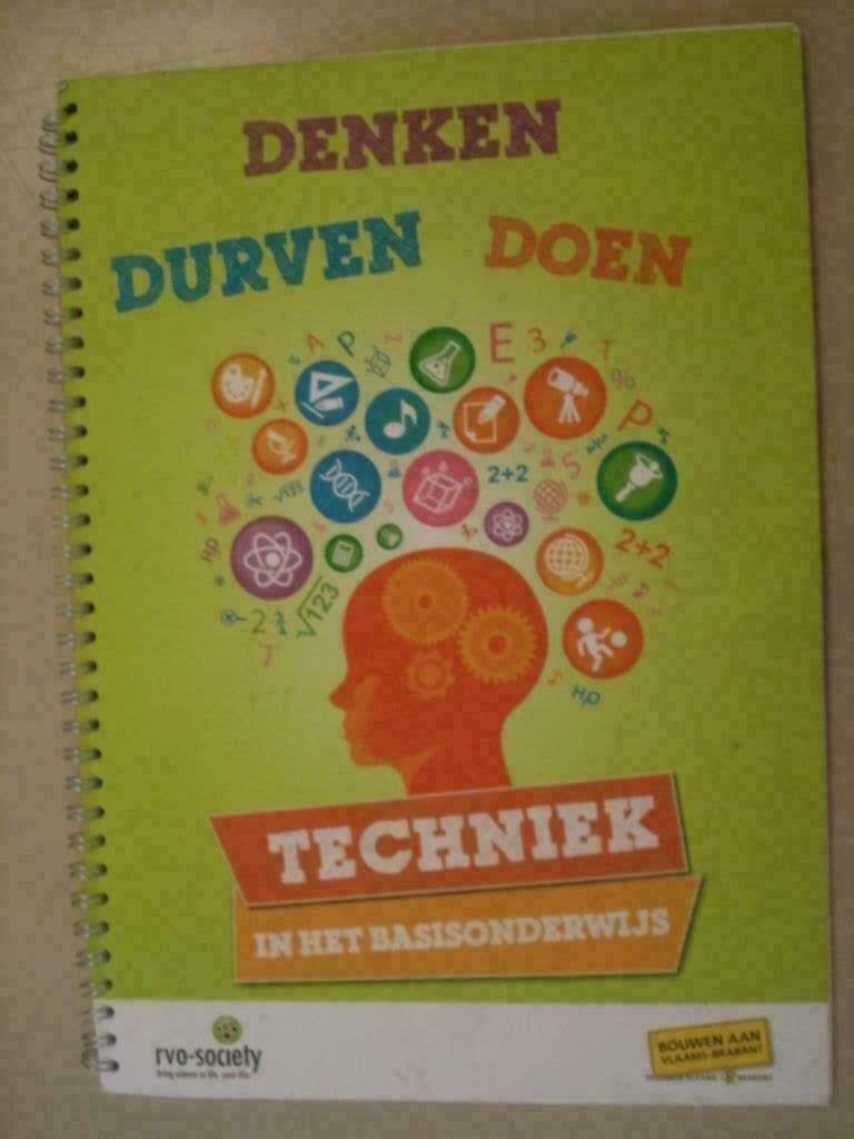 20. Techniek in het basisonderwijs denken durven doen rvo-so, Handvaardigheid, Verzenden, Karin Jiroflée, Zo goed als nieuw