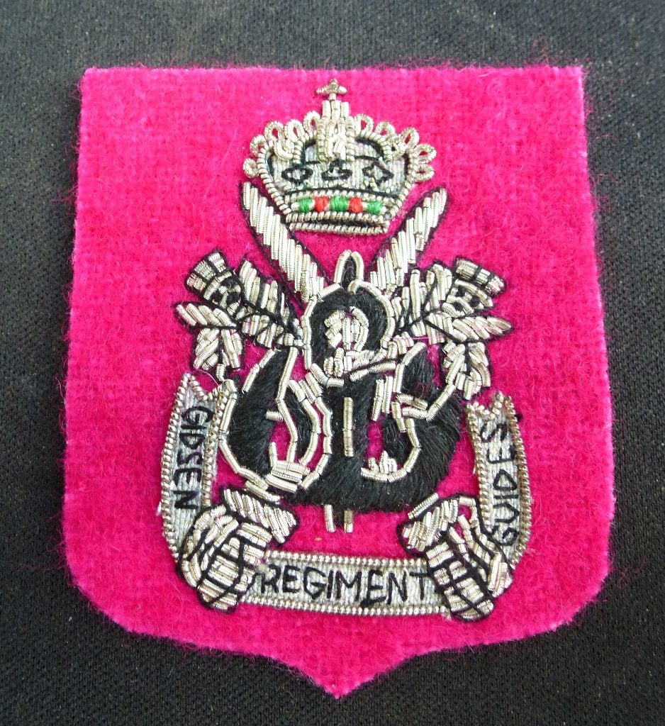 Assiette à chapeau, Collections, Enlèvement ou Envoi, Armée de terre, Emblème ou Badge