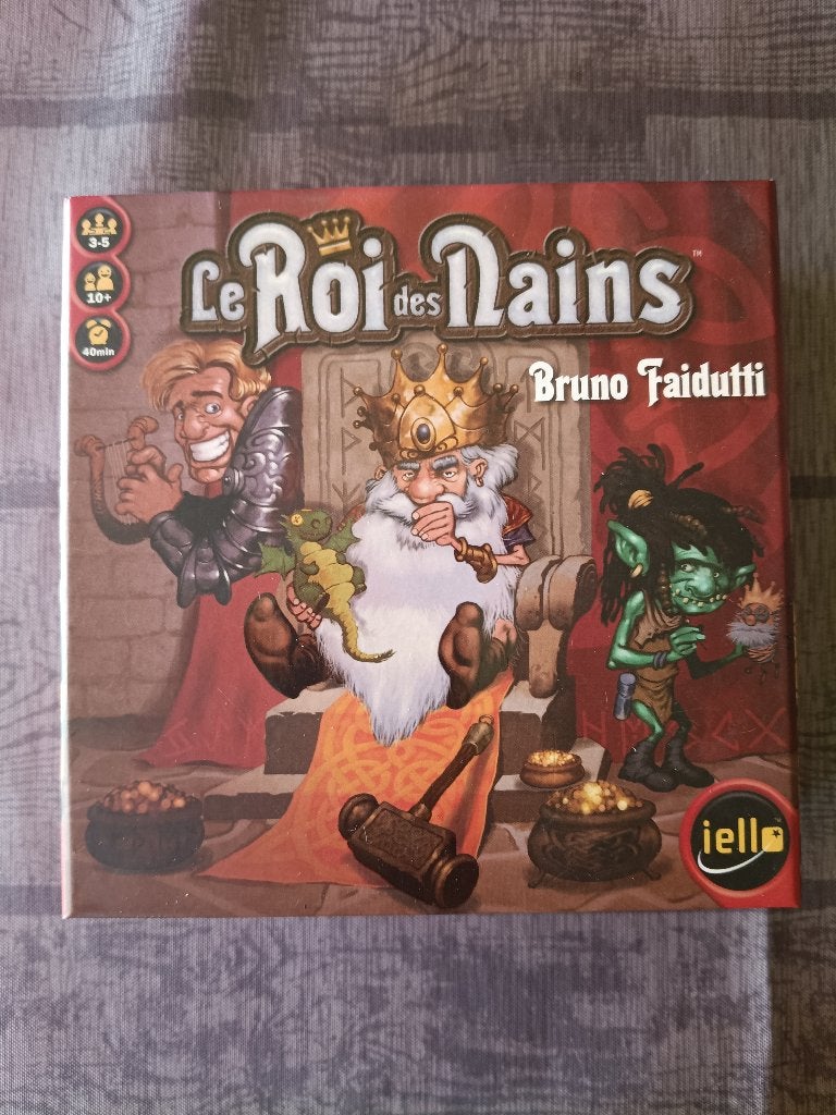 Le roi des nains (jeu), Enlèvement ou Envoi, Comme neuf, Iello