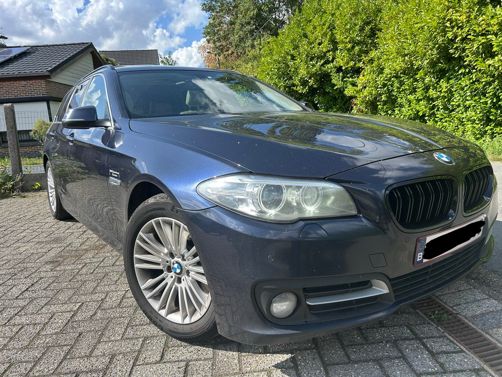 BMW F11 520D 190pk AUTOMAAT EURO6 full options, Automaat, Dealer onderhouden, Achterwielaandrijving, 1995 cc