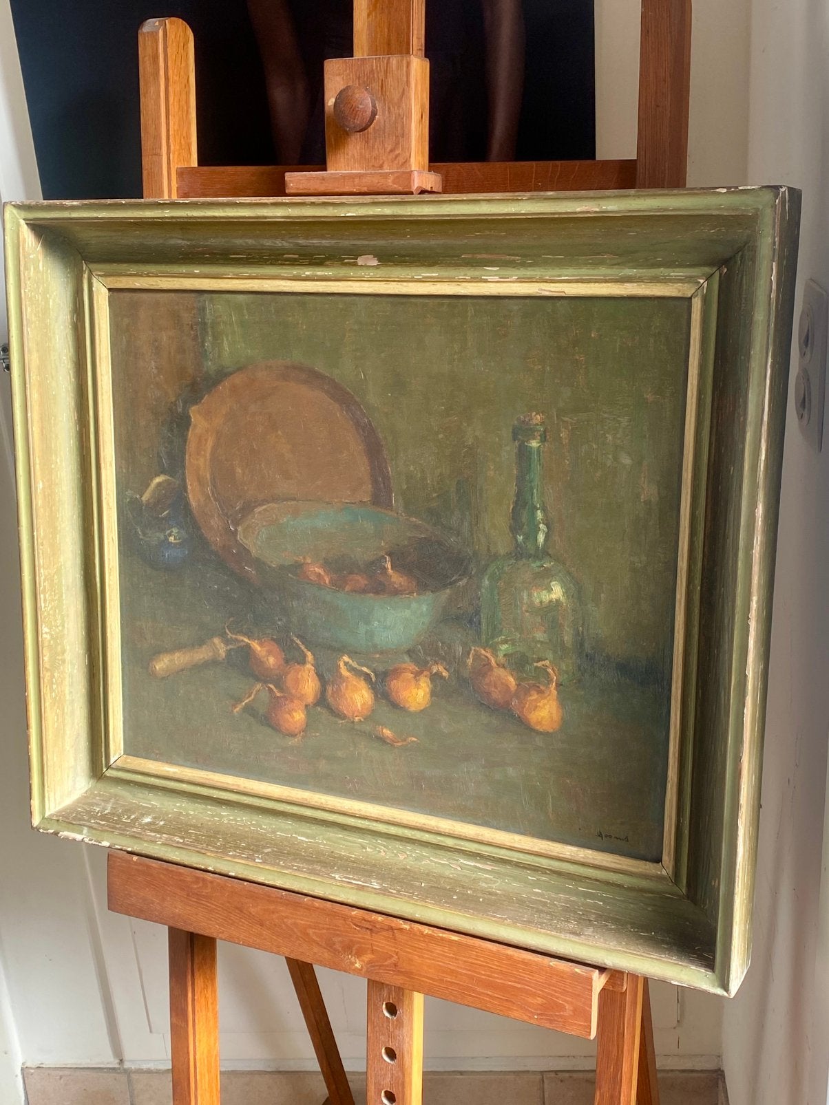 Vic Dooms, peinture à l'huile nature morte, Antiquités & Art, Enlèvement, Peinture à l'huile, Nature morte