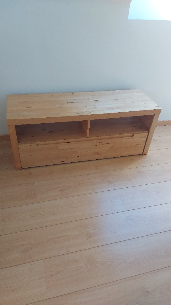 grenen kast met kist, Huis en Inrichting, Ophalen, 100 tot 150 cm, Zo goed als nieuw, Minder dan 100 cm