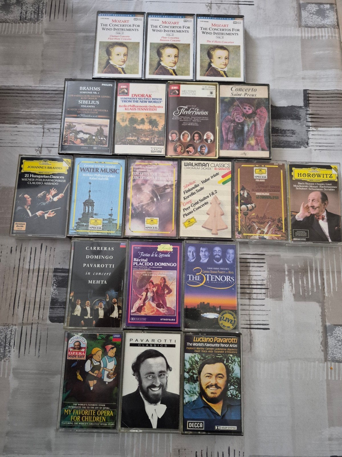 lot cassettes klassieke muziek 19 stuks, Cd's en Dvd's, Ophalen of Verzenden
