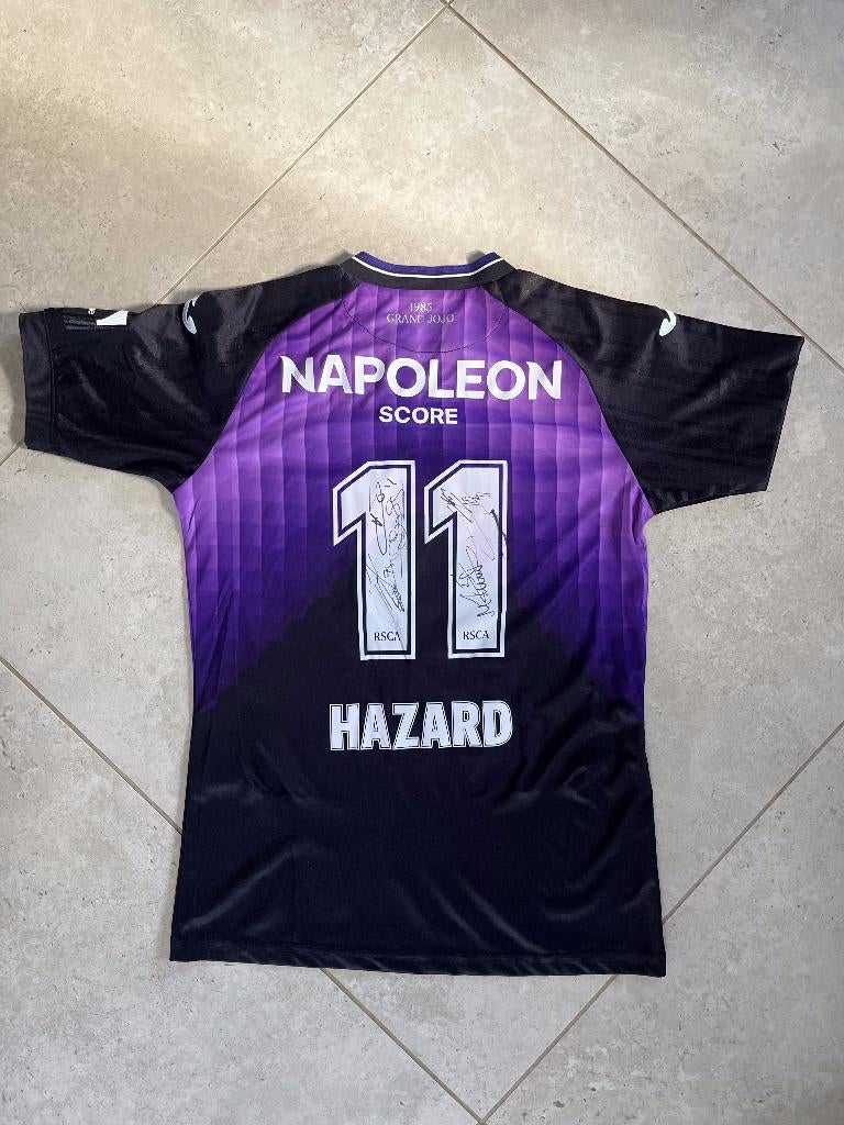CLOTURE - Maillot officiel ANDERLECHT dédicacé, Taille M, Enlèvement ou Envoi, Neuf, Maillot