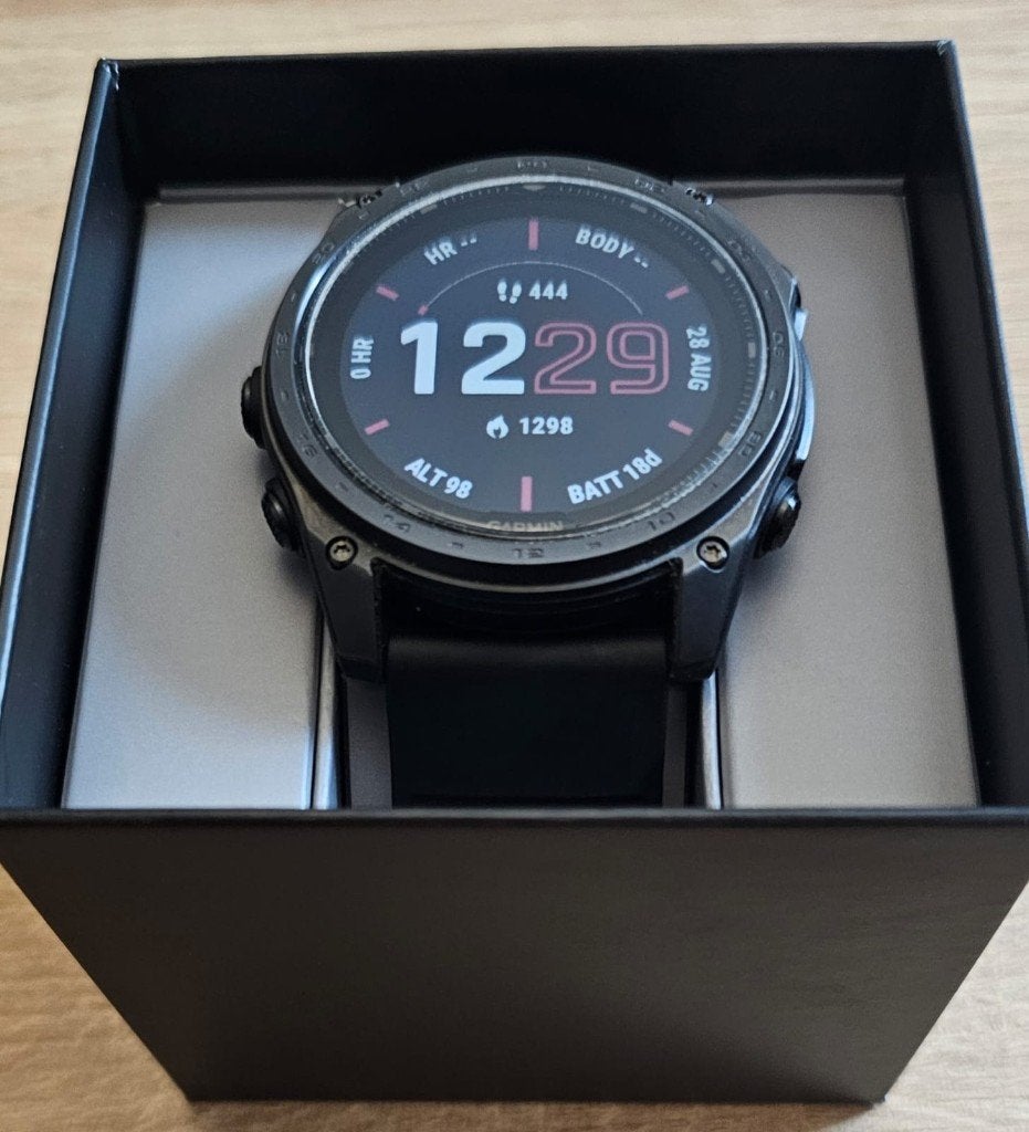 Garmin Tactix 8 51mm Solar te koop, Conditie, Zwart, Garmin, Ophalen of Verzenden