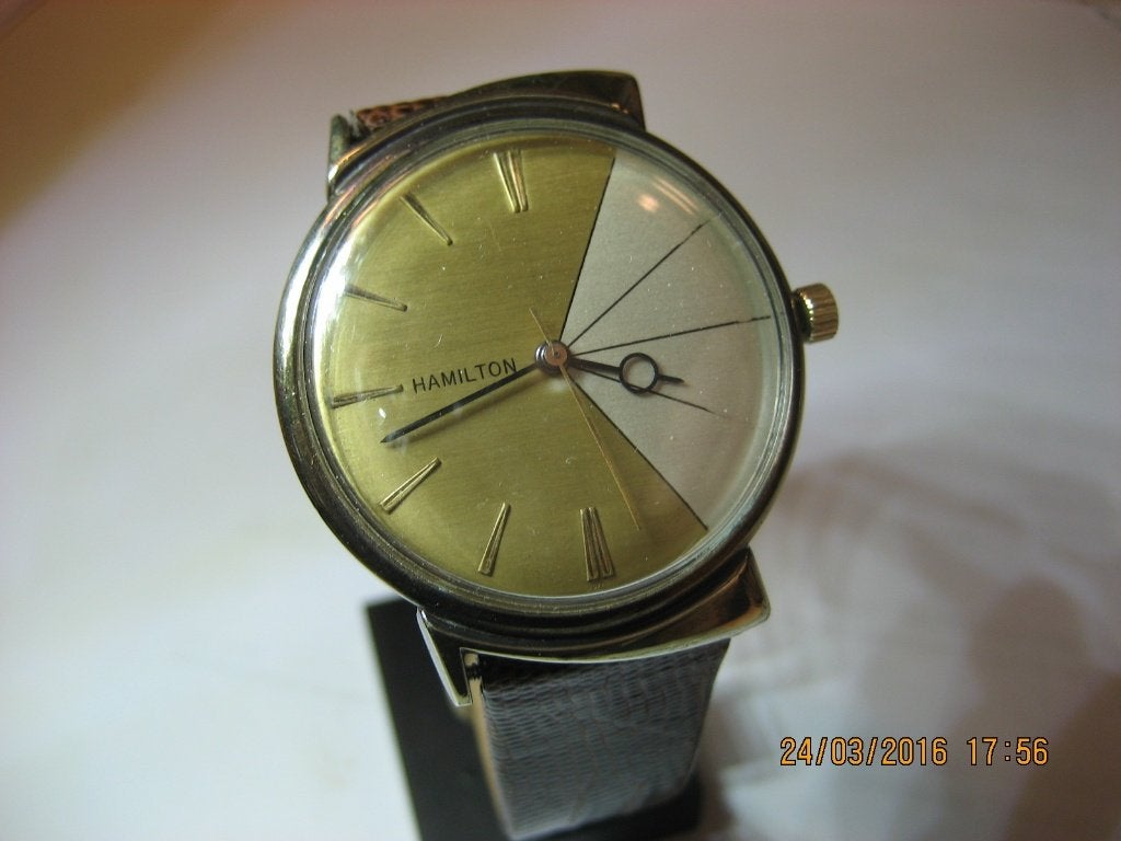Vintage Hamilton T-403 automaat, Ophalen of Verzenden