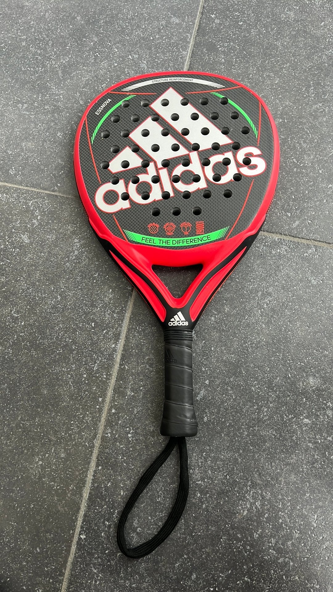 Padelracket, Ophalen, Gebruikt, Padelracket