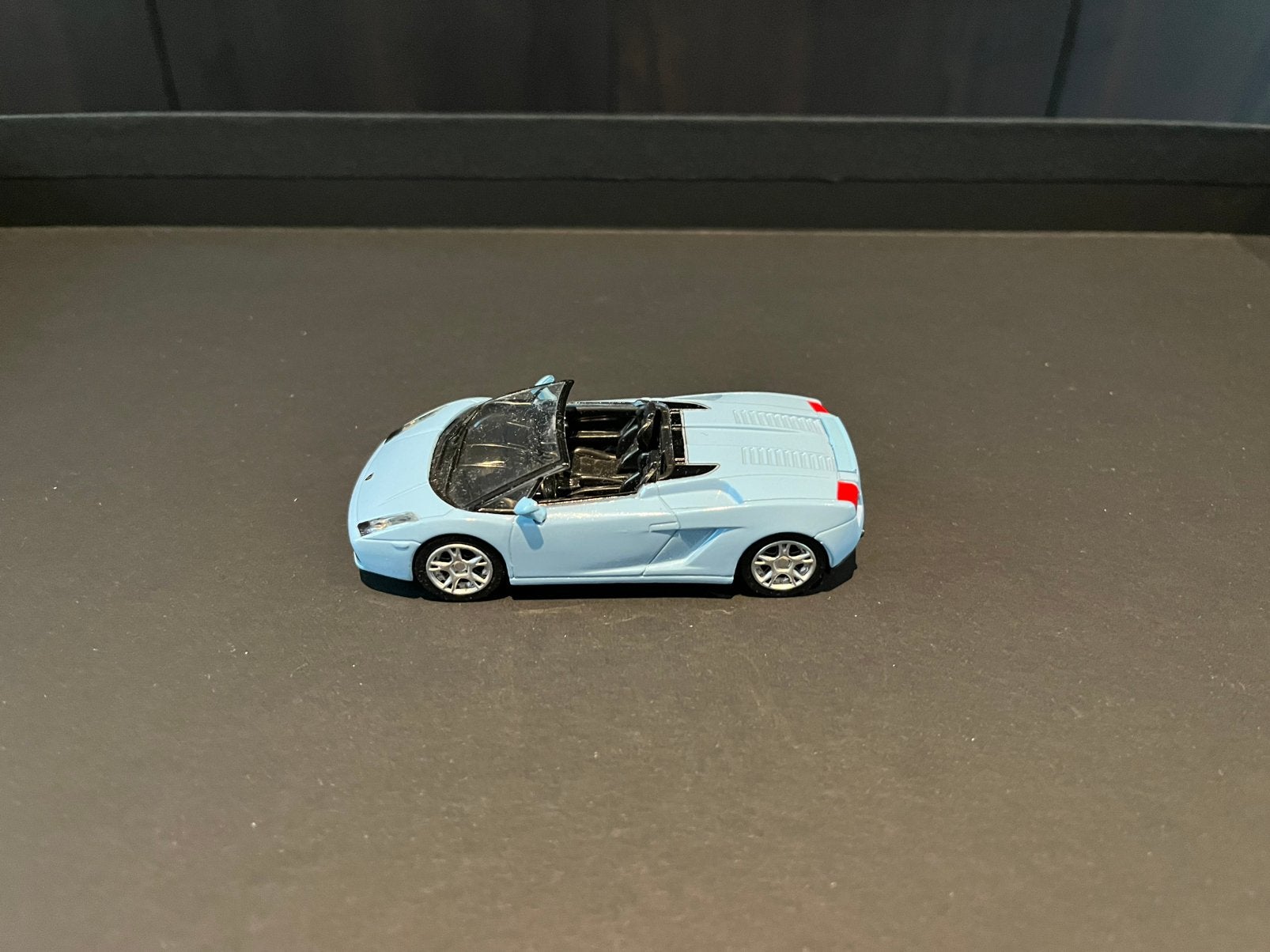 Lamboghini Gallardo cabriolet blauw, Ophalen, Zo goed als nieuw