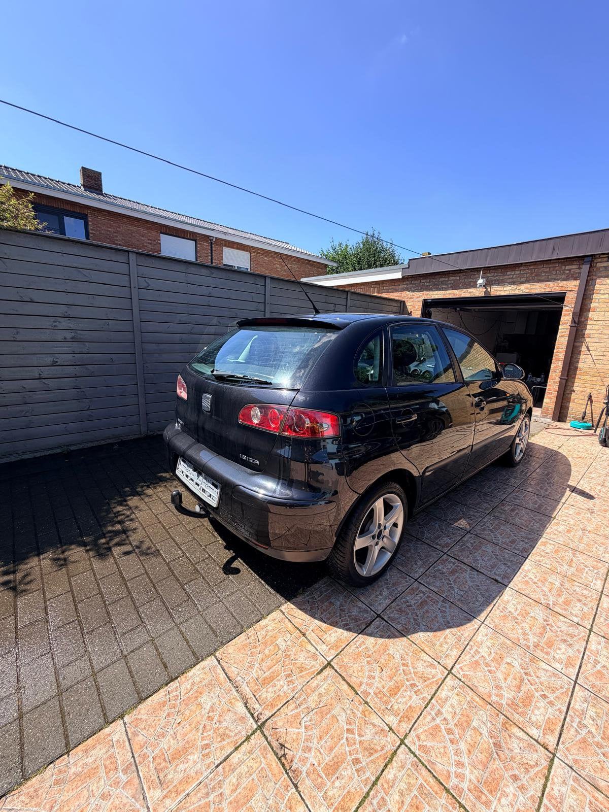 Seat Ibiza 6l 1.4Benzine Automaat, Auto's, Seat, Automaat, Stof, Zwart, Break