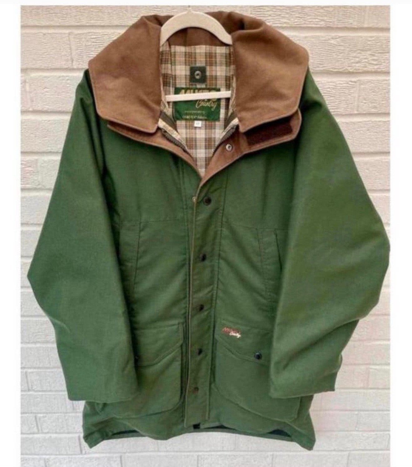 Veste imperméable vintage MUSTO COUNTRY pour hommes Green M, Enlèvement ou Envoi, Comme neuf, Taille 48/50 (M), Vert