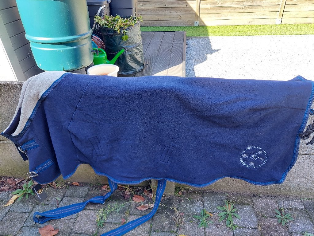 Fleecedeken, Dieren en Toebehoren, BR, Nieuw, Overige maten, Blauw
