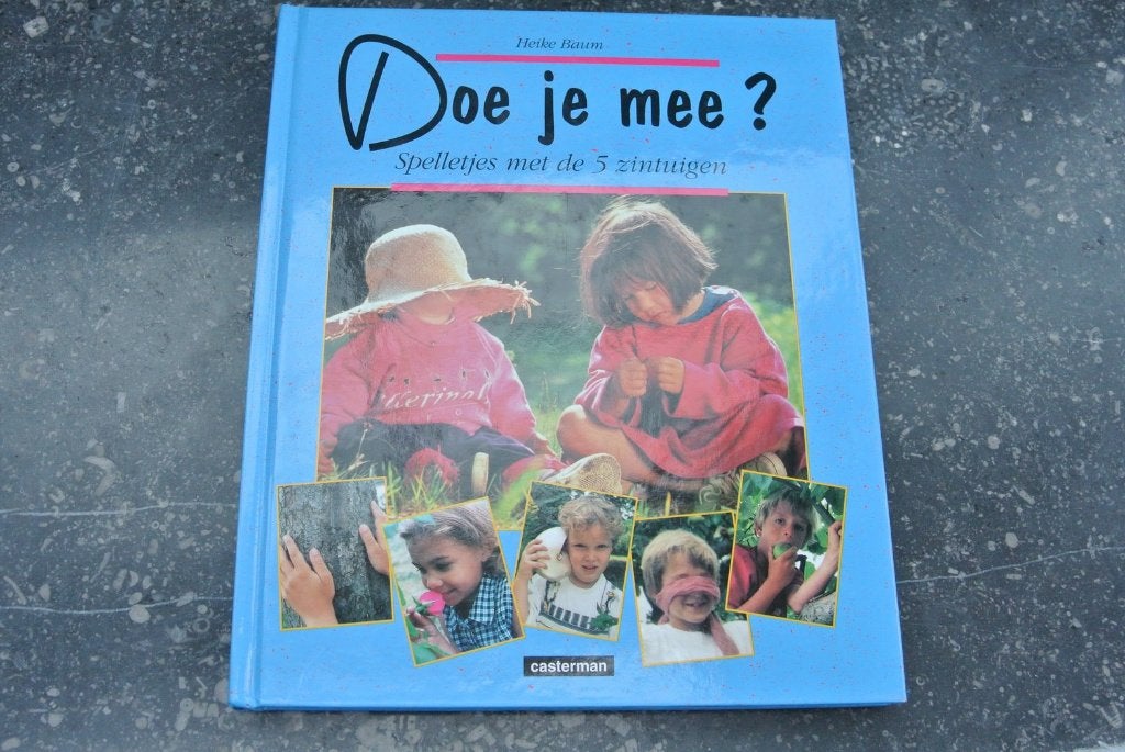 Doe je mee? Spelletjes met de zintuigen, Boeken, Ophalen of Verzenden