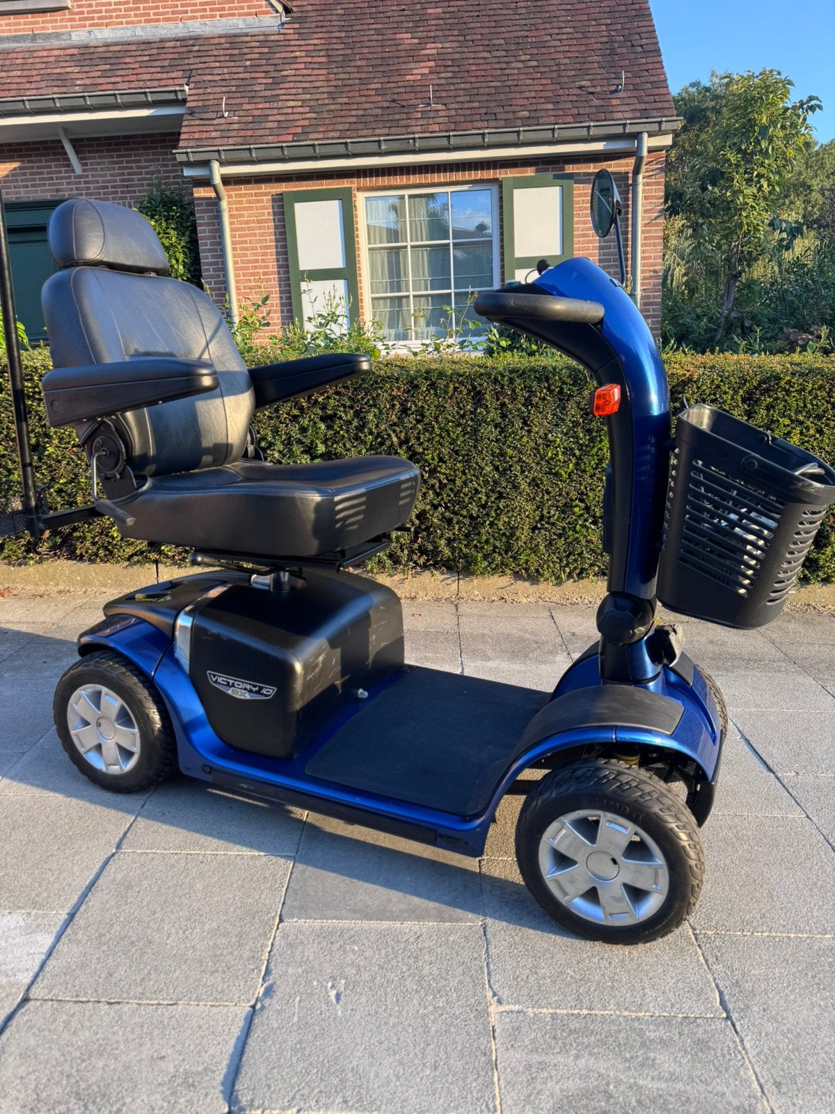 Scootmobiel Pride Victory 10DX Voiturette électrique scooter, Enlèvement ou Envoi, Pliant, Comme neuf, Fauteuil roulant électrique
