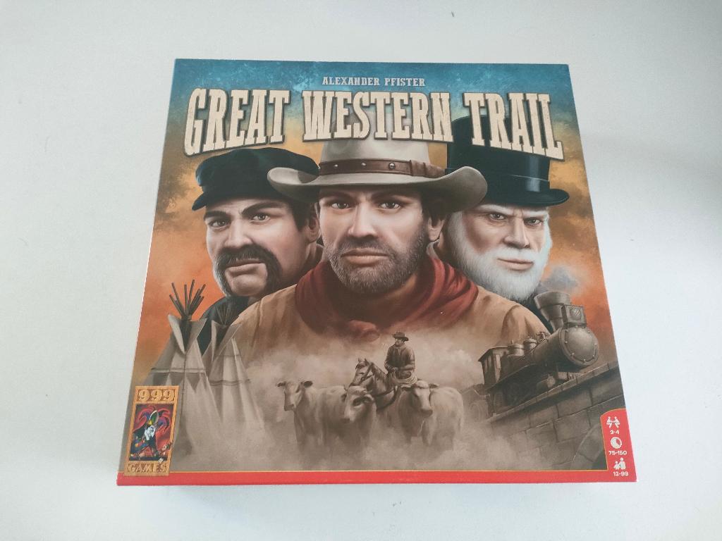 Great Western Trail + Insert, Hobby en Vrije tijd, Een of twee spelers, Ophalen of Verzenden, Gebruikt, 999 Games
