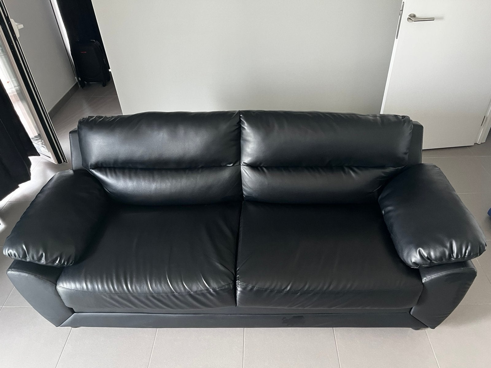 Fauteuil similicuir Manoa, Enlèvement, Comme neuf