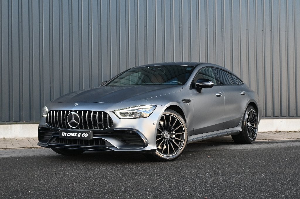 Mercedes AMG GT43 4matic+ Autopilot Acc LED Cam Trekh BTW, Auto's, Automaat, Euro 6, Leder, 270 kW