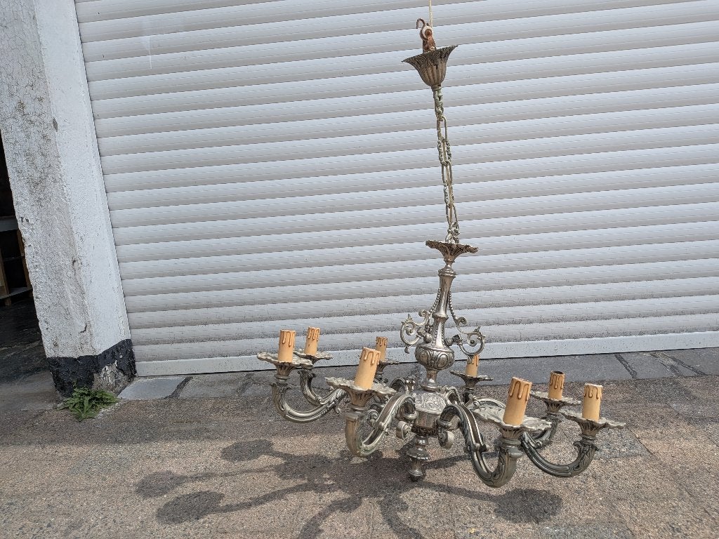 Kroonluchter, Huis en Inrichting, Lampen | Kroonluchters, Ophalen, Gebruikt, Metaal