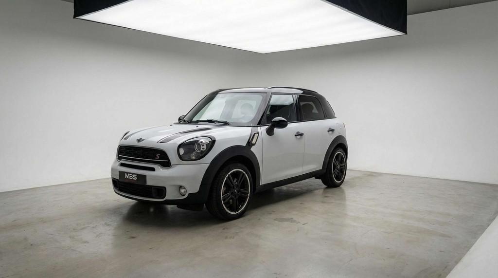 MINI Cooper SD Countryman 2.0 * CUIR * GPS * AUTO * CLIM * A, Auto's, Wit, Leder, 5 deurs, 143 pk