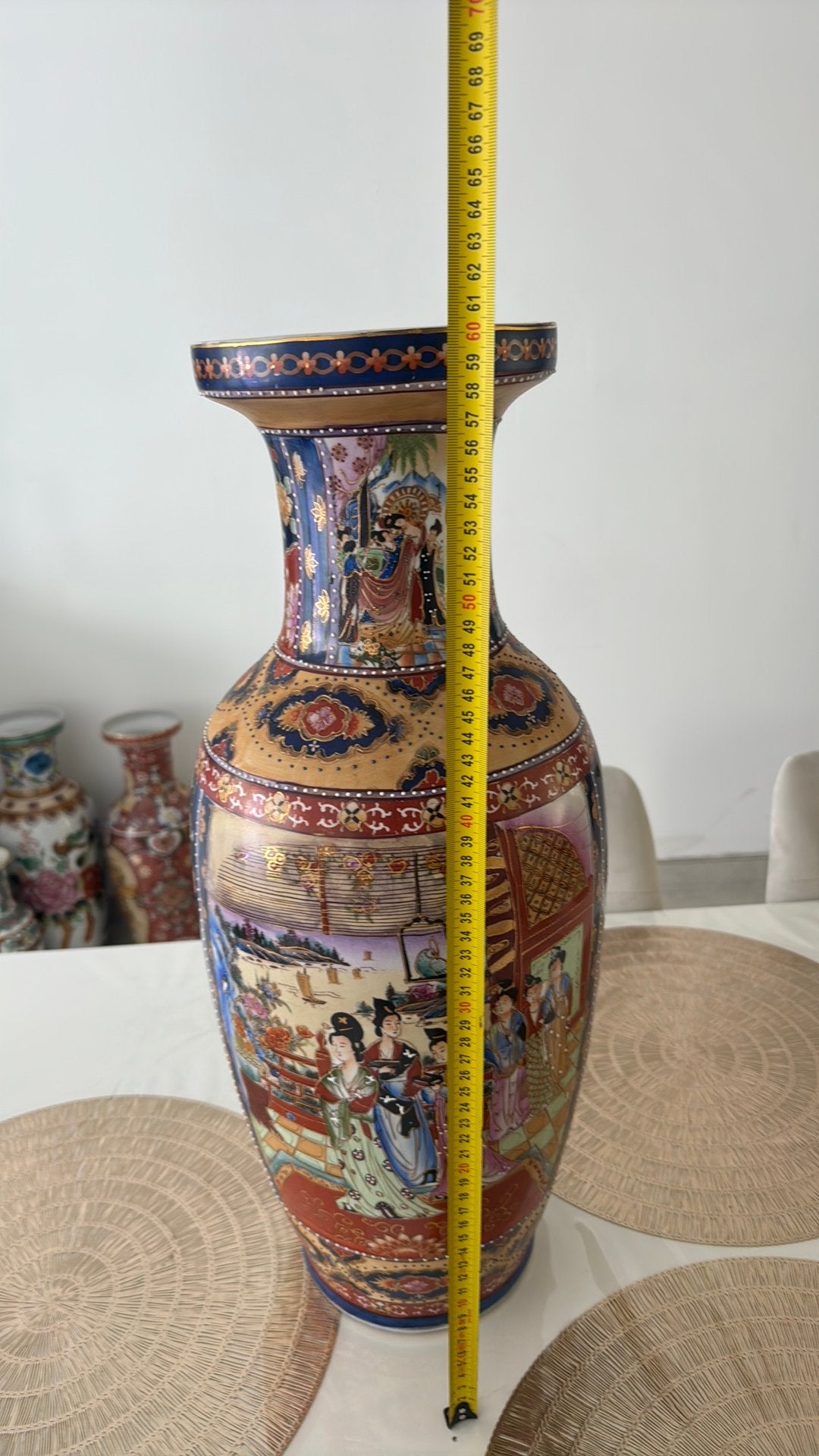 Grote Japanse porseleinen vaas – 60 cm, Enlèvement