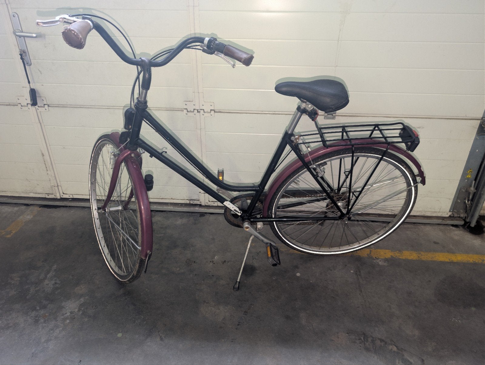 fiets, Ophalen