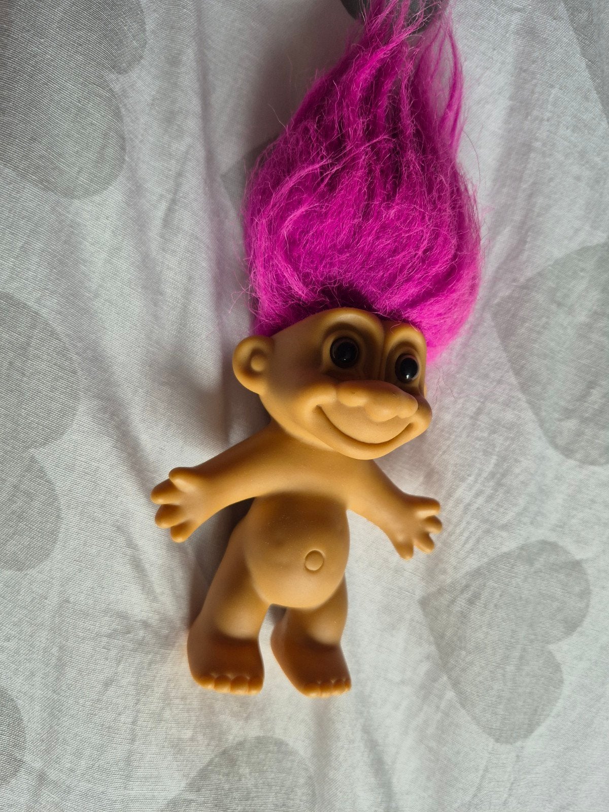 vintage troll russ popje 12cm, Ophalen of Verzenden