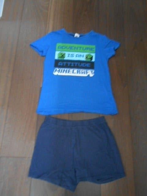 Pyjama jongen 13 jaar Minecraft, Kinderen en Baby's, Kinderkleding | Maat 158, Ophalen of Verzenden, Gebruikt, Jongen, Nacht- of Onderkleding