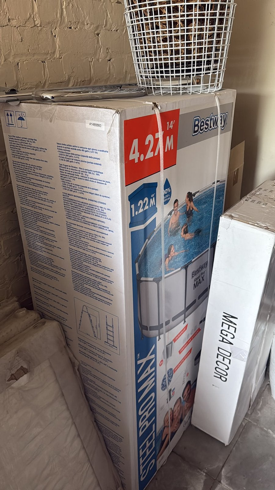 Bestway steel pro max zwembad, Tuin en Terras, Ophalen, Nieuw