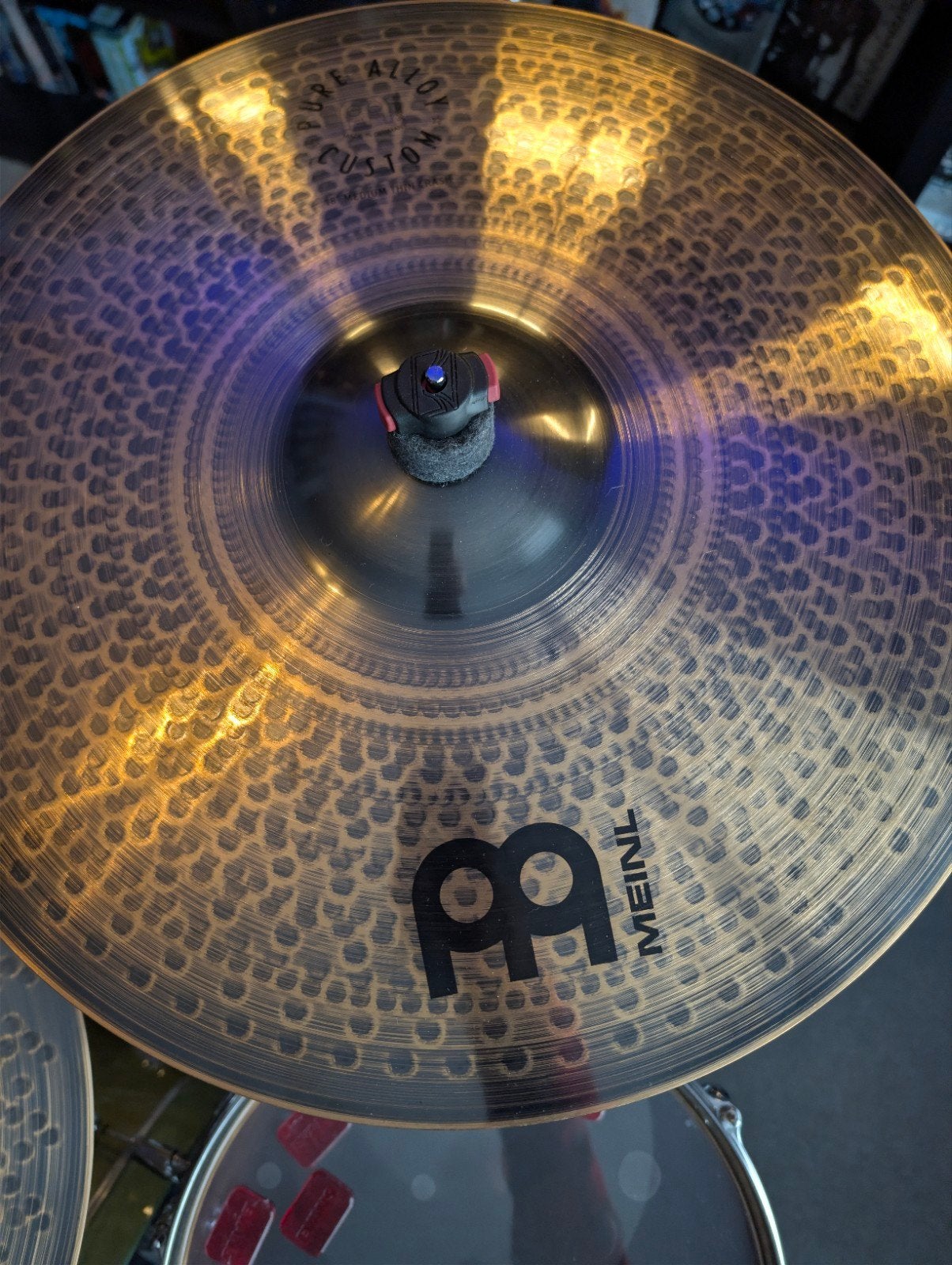Meinl pure alloy custom set + gratis hoes, Muziek en Instrumenten, Ophalen, Zo goed als nieuw