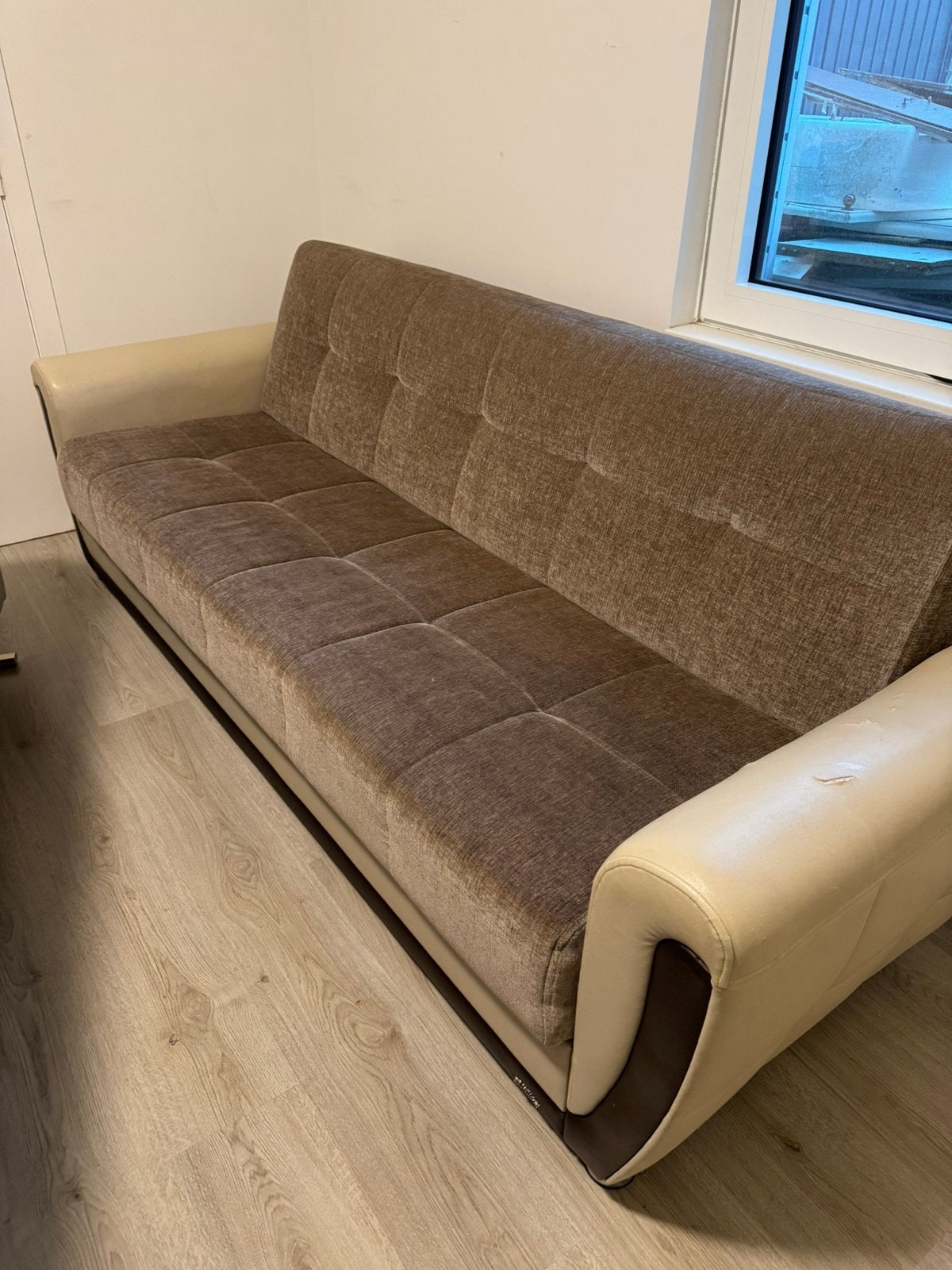 Gratis kwalitatieve slaapbank met opbergruimte, Huis en Inrichting, Ophalen, Gebruikt