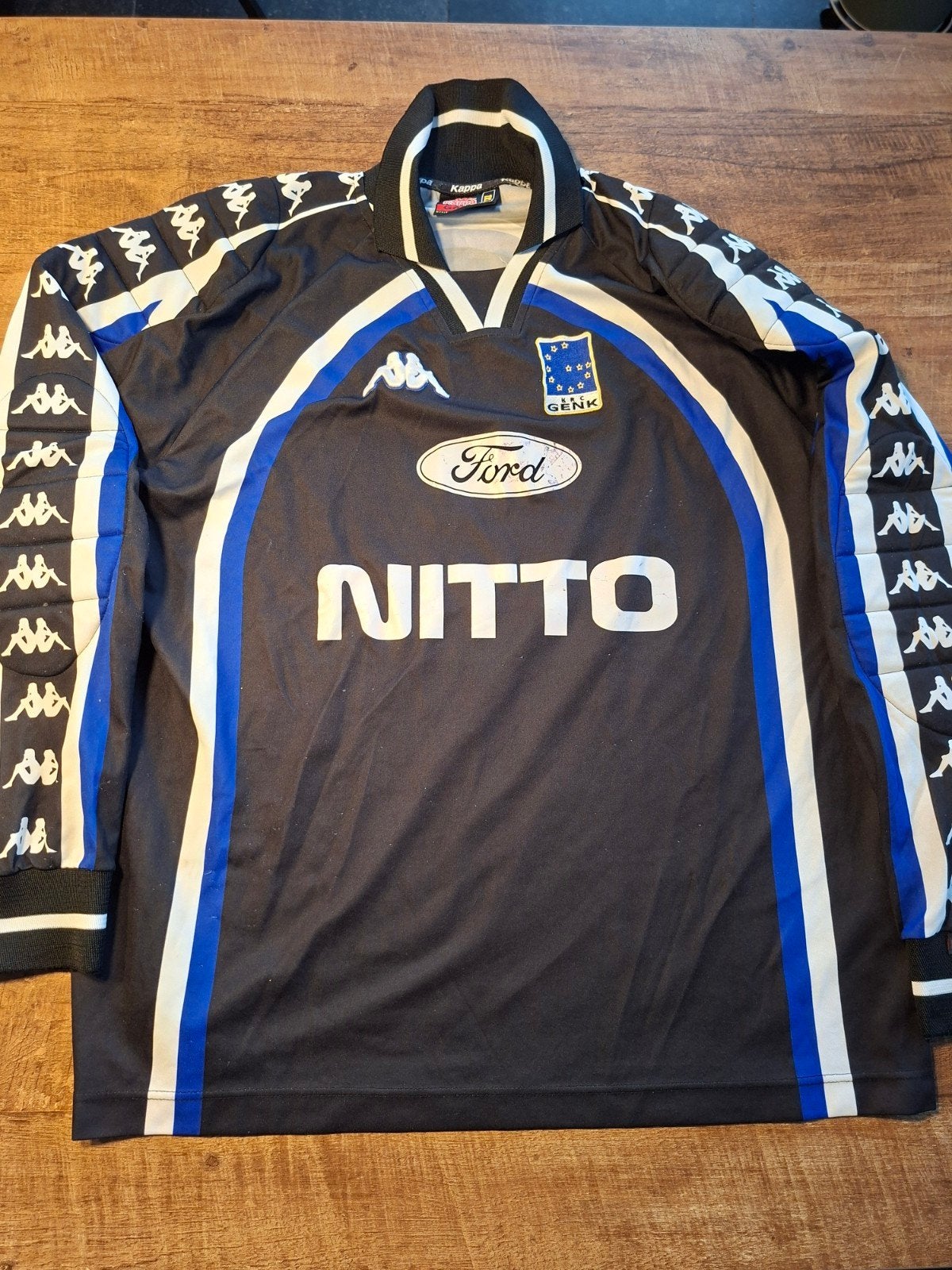 Keeperstrui KRC Genk *1999 2000, Sports & Fitness, Taille XL, Enlèvement ou Envoi, Utilisé, Maillot