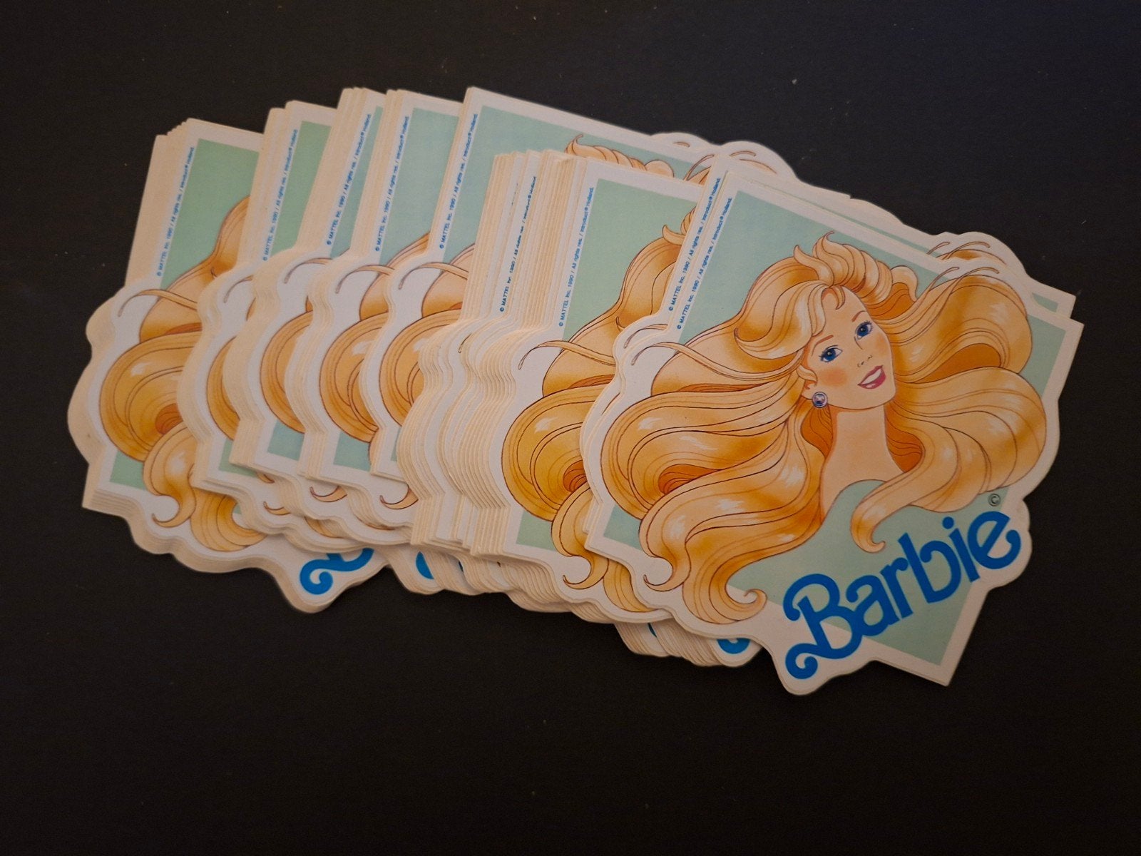 Barbie Mattel sticker 1990, Ophalen of Verzenden, Nieuw, Merk