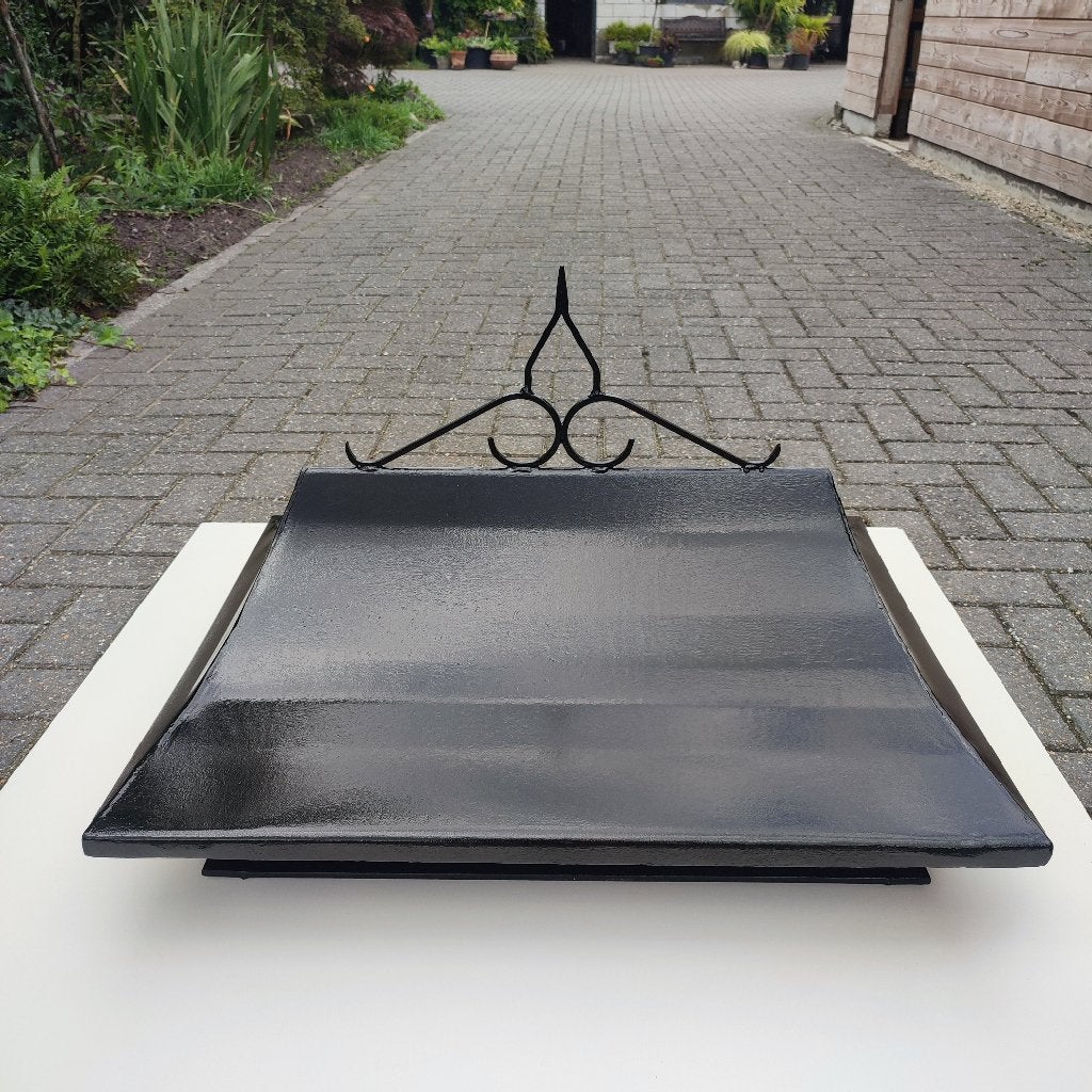 Mooie grote zwarte schoorsteenkap - Metalen uitvoering, Doe-het-zelf en Bouw, Ophalen, Zwart, Overige typen, Zo goed als nieuw