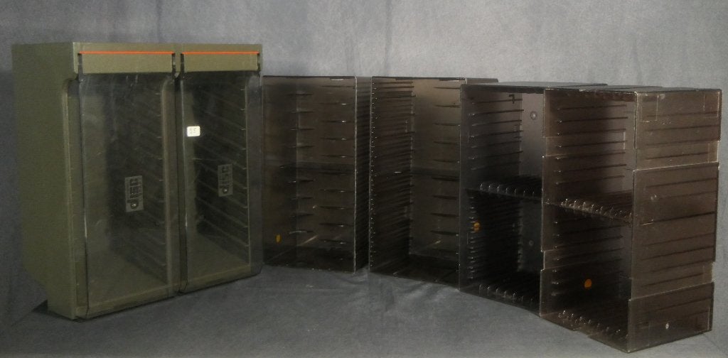Opbergboxen voor CD's  CD storage boxes, Ophalen, Gebruikt, Minder dan 50 cm, Minder dan 40 cm