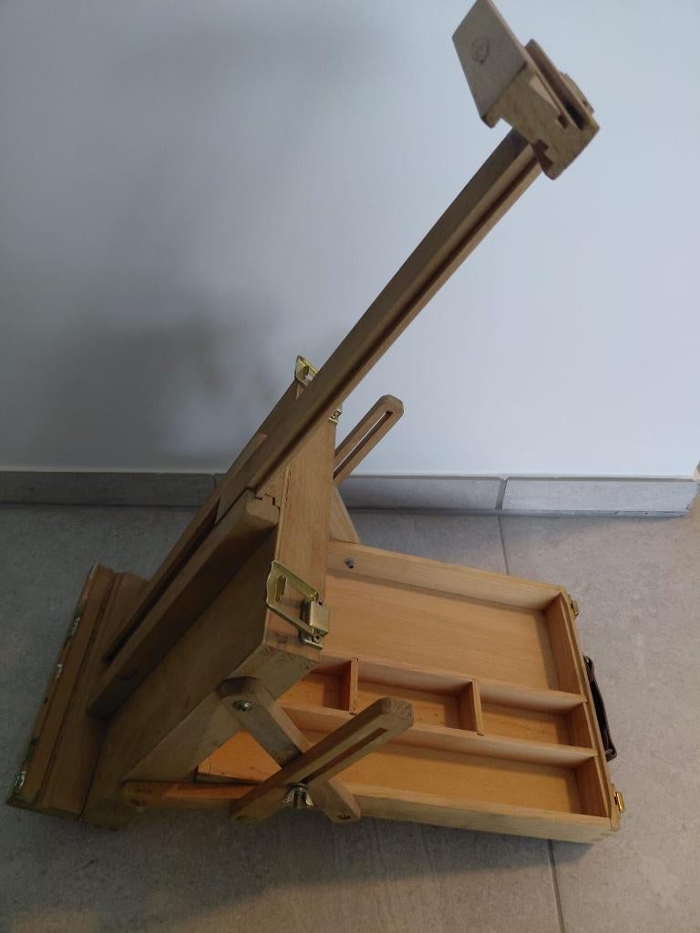 Draagbare houten tafelkistschildersezel Winsor & Newton, Ophalen of Verzenden