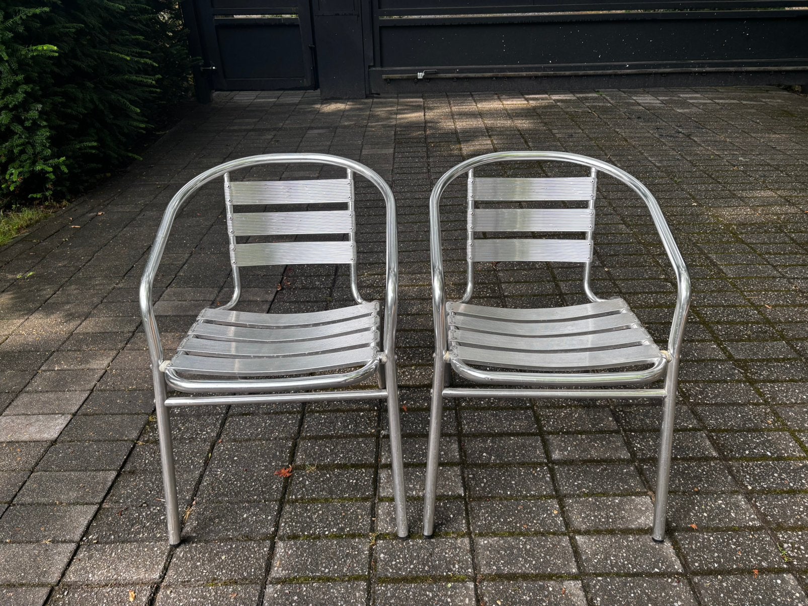 Stoelen, Tuin en Terras, Tuinstoelen, Ophalen, Gebruikt, Aluminium