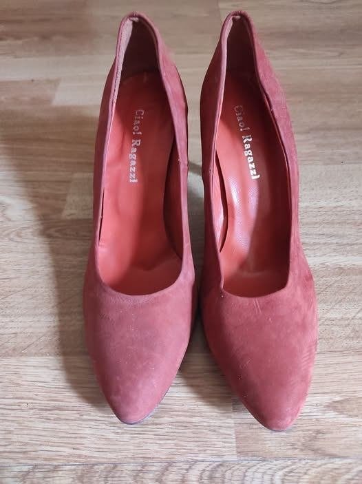 Escarpins Ciao Ragazzi en daim - taille 40, Autre, Enlèvement ou Envoi, Escarpins, Comme neuf