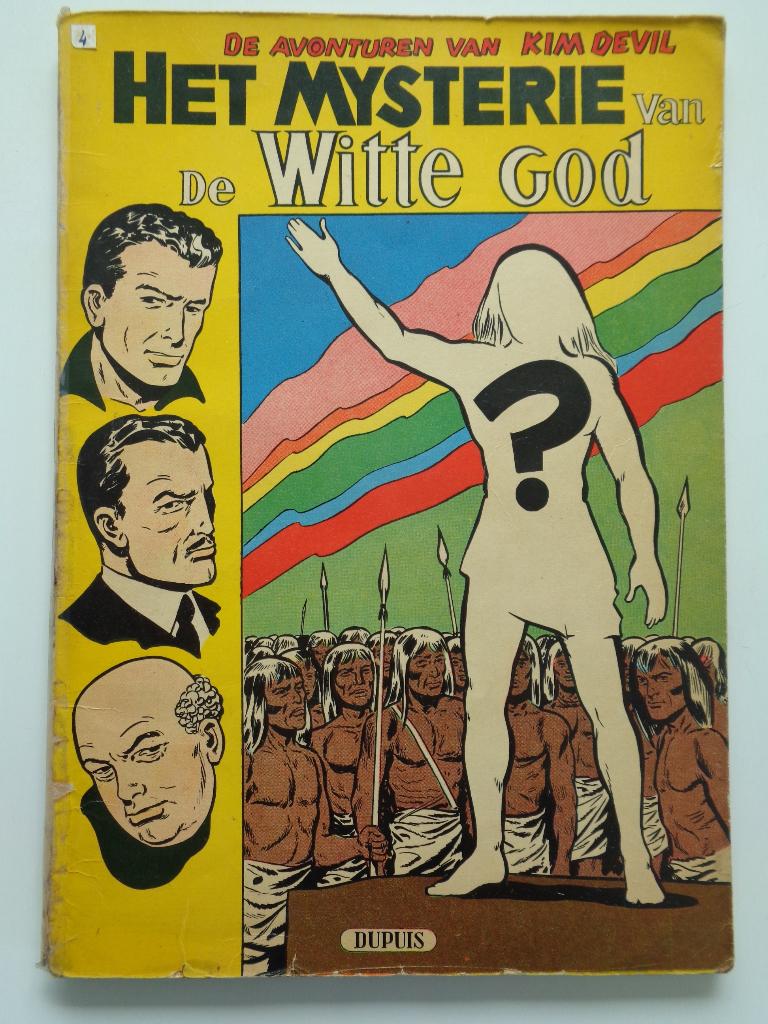 Kim Devil - Het Mysterie vd Witte God (V4) - 1e dr. 1957, Boeken, Ophalen of Verzenden