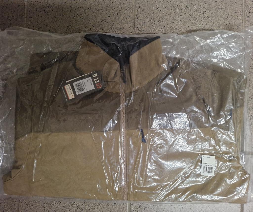 Softshell, Maat 52/54 (L), Bruin, Ophalen of Verzenden, Nieuw