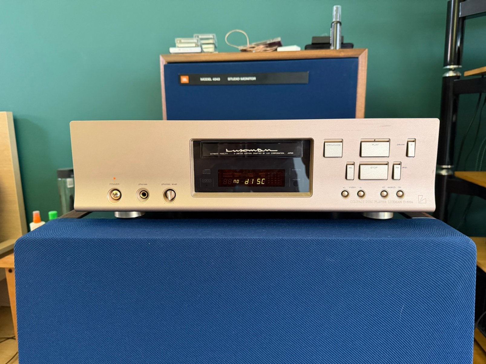 Luxman D600S, Ophalen, Zo goed als nieuw, Cd-speler